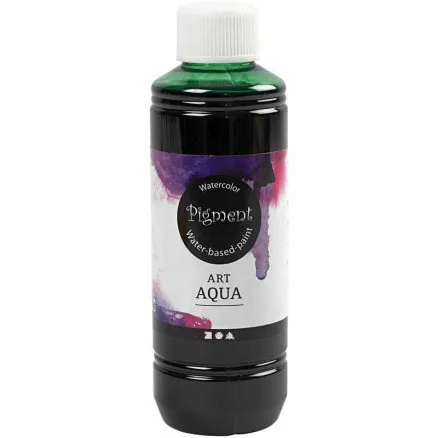 Płynna farba akwarelowa, zielona, 250 ml/ 1 szt.