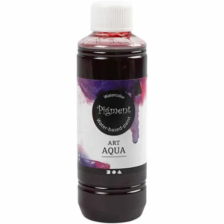 Płynna farba akwarelowa, czerwona, 250 ml/ 1 szt.