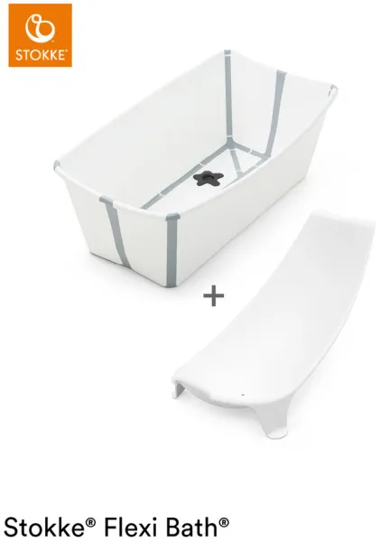 Flexi Bath i Newborn Support - biały