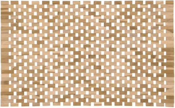 Azuray, Mata łazienkowa, naturalna, H40x60x1 cm