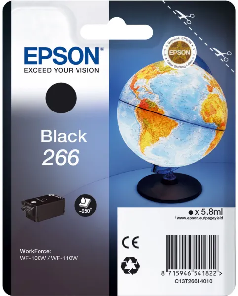 Epson 266 wkład atramentowy czarny