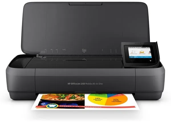 HP Officejet 250 Mobile All in One drukarka atramentowa wielofunkcyjna - Kolor - Atrament