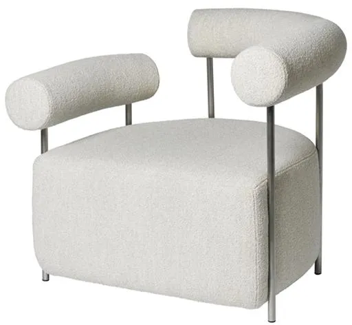 Kristina Dam Studio Solitude-fotel lewy Off White