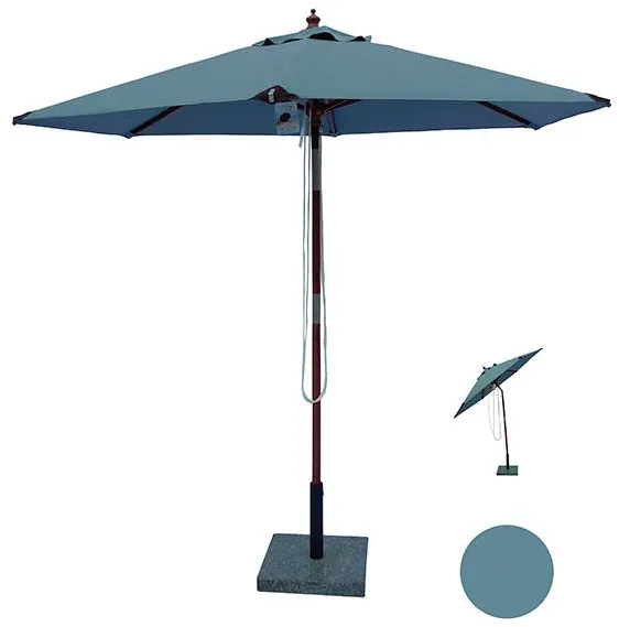 Parasol Geneve - 2,5 metra - szary