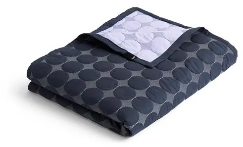 HAY Mega Dot Organic Narzuta 260x260 Midnight Blue