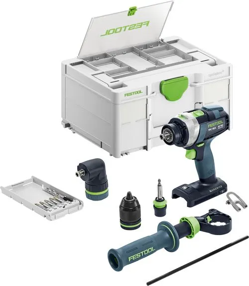 Festool Wkrętarka udarowa akumulatorowa TPC 18/4 I-Basic-Set QUADRIVE