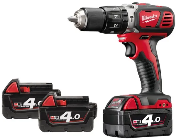 Wiertarko-wkrętarka udarowa Milwaukee M18 BPD-403C - Kompaktowa