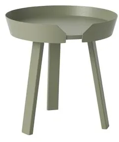 Muuto Around stolik kawowy matowa zieleń mały