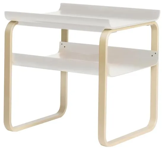 artek 915 stolik kawowy brzoza/biały