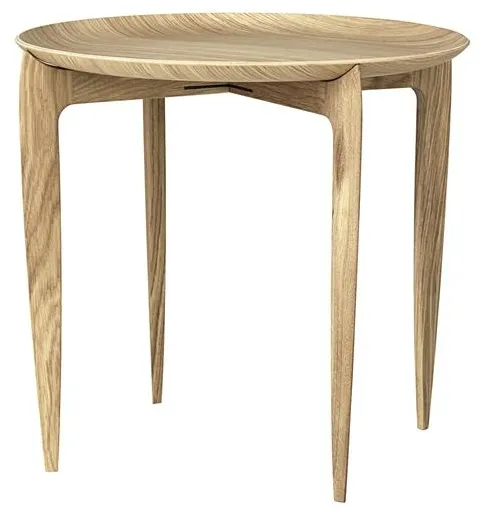 Fritz Hansen Tray stolik kawowy dąb Ø45