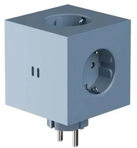 Avolt Square 2 Gniazdko Shark Blue
